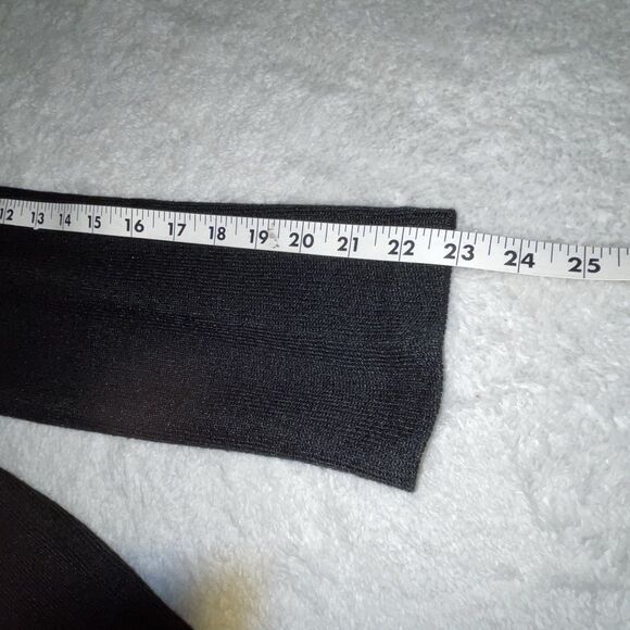 Vintage Long Dress Button Front Womens Classic 12 Collared Melissa Black USA - Picture 4 of 12